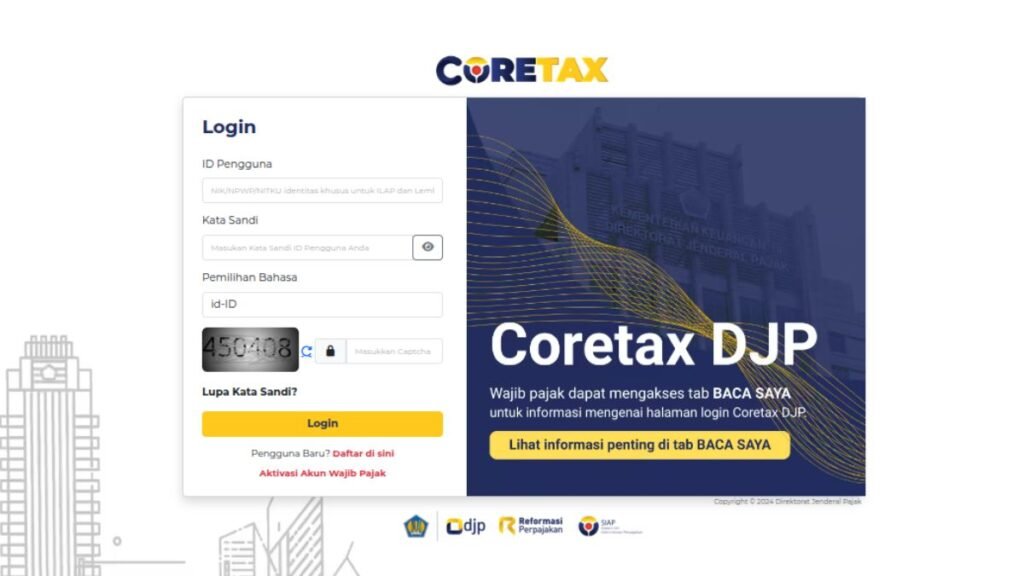 Mengenal Akun Coretax Sistem Administrasi Perpajakan di Indonesia