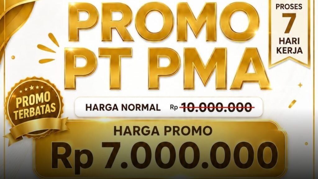 Promo PT PMA bonus Virtual Office Jabodetabek Murah